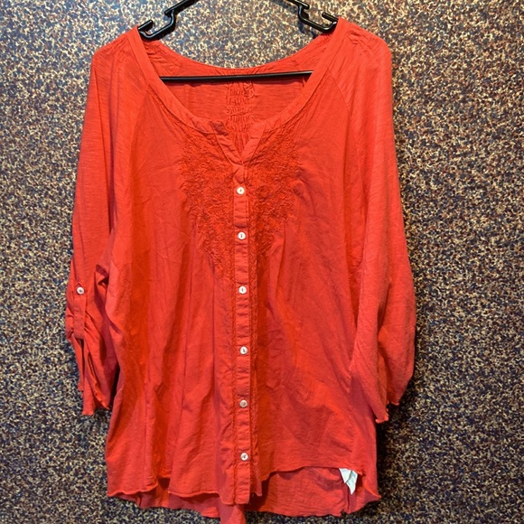 3/4 sleeve XXL Shirt by Nine West - Picture 1 of 3